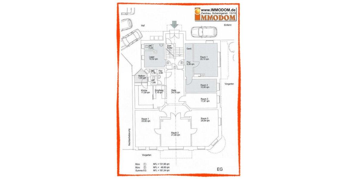 Gewerbeobjekt Zwickau Zwickau-Nord - 895&euro; | Angebot:25874837