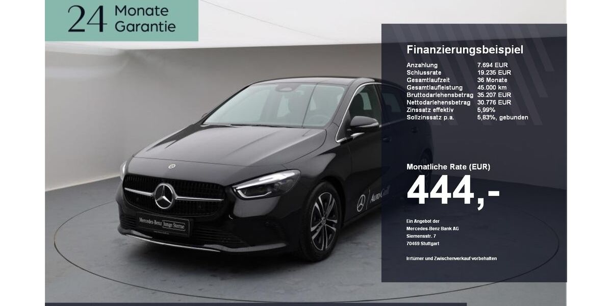 Mercedes-Benz B 200 3.000 km 38.250 € Ebersberg 85560