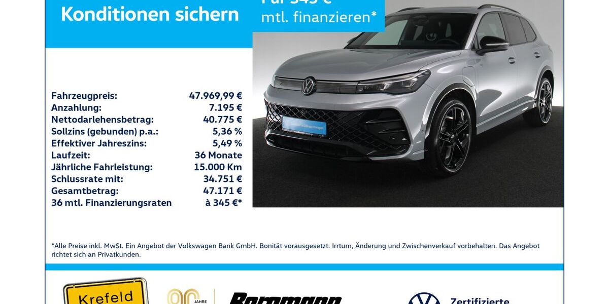 VW Tiguan 10.880 km 47.970 &euro; Krefeld 47803