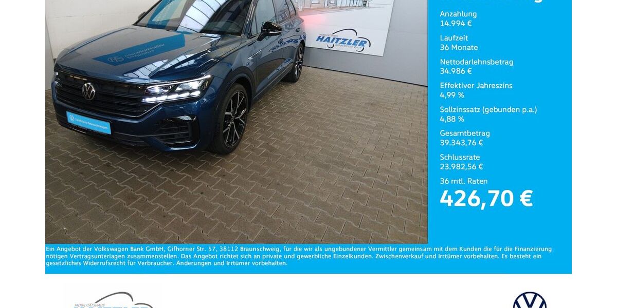 VW Touareg 43.100 km 49.980 &euro; Gernsbach 76593