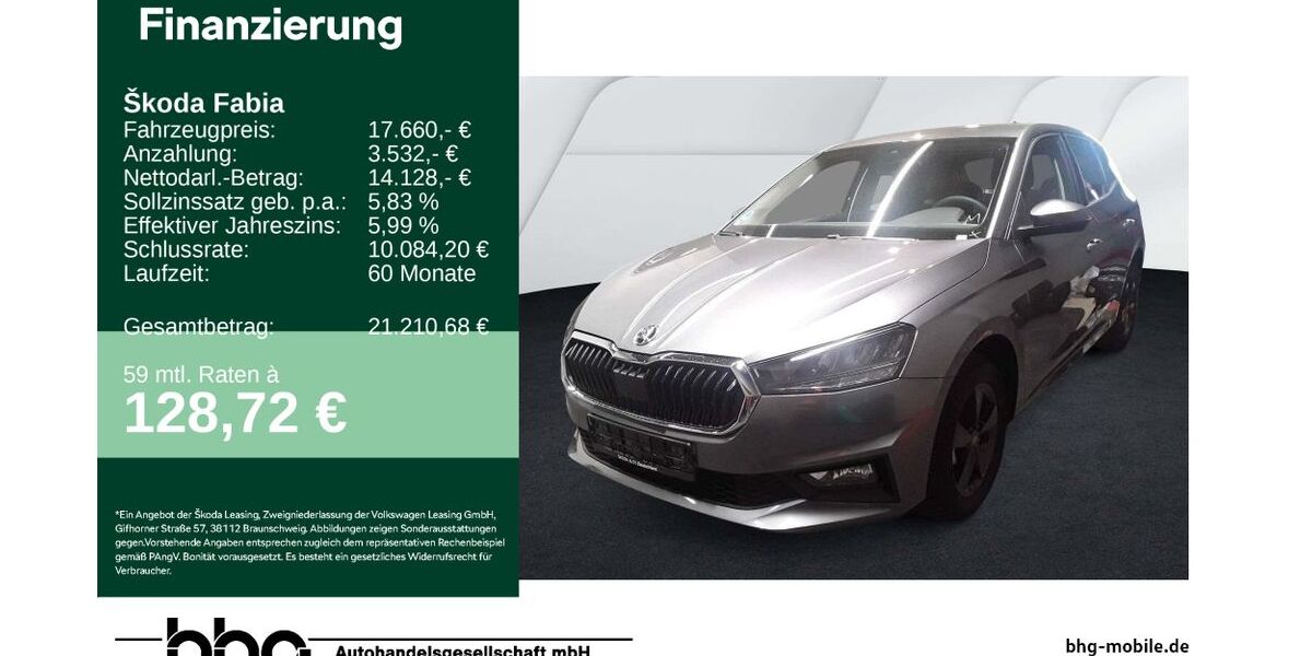 Skoda Fabia 5.694 km 16.960 &euro; Tübingen 72072