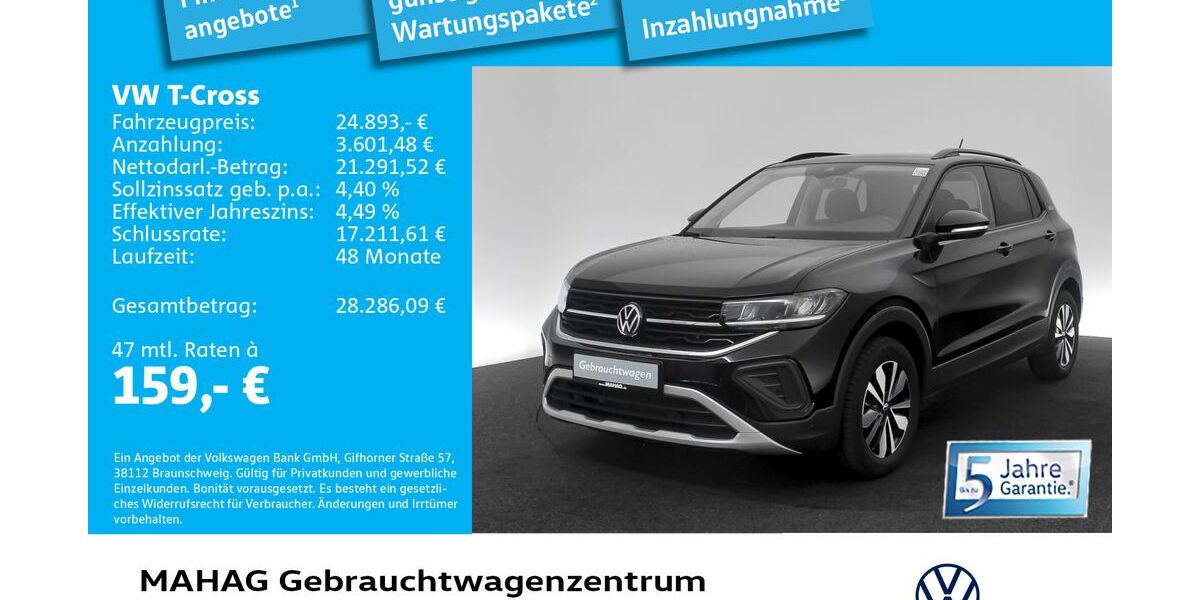 VW T-Cross 8.259 km 24.893 &euro; München 80935