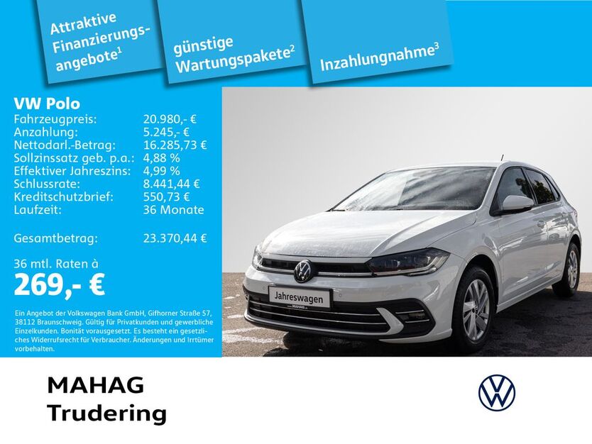 VW Polo 15.751 km 20.980 € München 81825