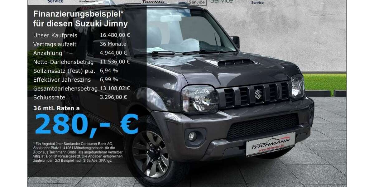 Suzuki Jimny 91.800 km 16.480 &euro; Todtnau/Schwarzwald 79674