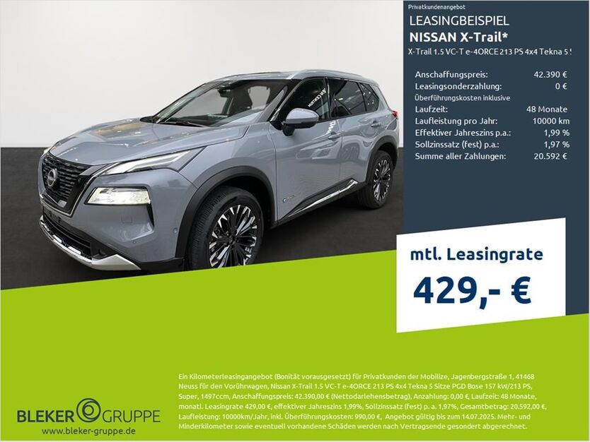 Nissan X-Trail 10.982 km 42.390 € Ahaus 48683