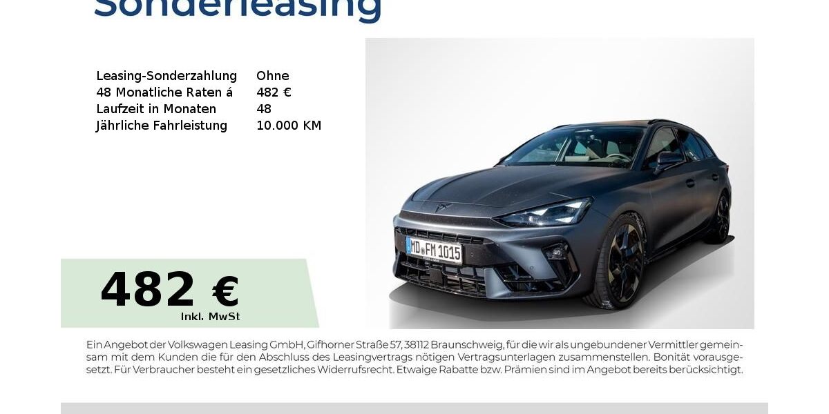 Cupra Leon 6.400 km 44.780 &euro; Magdeburg 39118