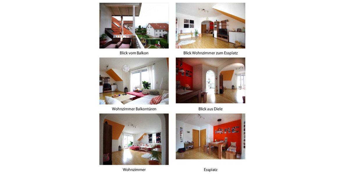 Dachgeschoßwohnung Gundelfingen an der Donau - 3 Zimmer, 73 m&sup2;, 235.000&euro; | Angebot:25291105