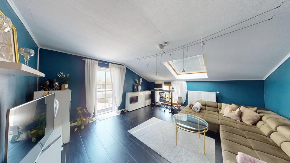 Dachgeschoßwohnung Bruckmühl - 4 Zimmer, 108 m&sup2;, 1.500&euro; | Angebot:26320959