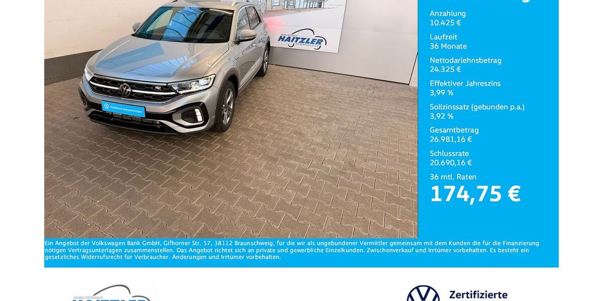 VW T-Roc 4.600 km 34.750 &euro; Gernsbach 76593