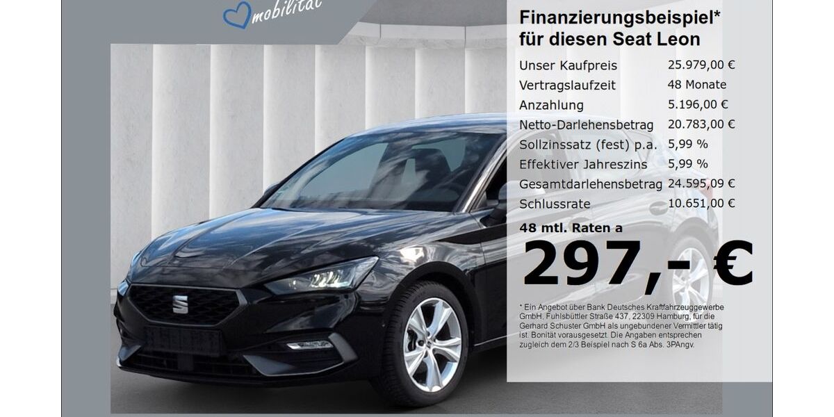 Seat Leon 18.969 km 25.979 &euro; Ruhstorf 94099