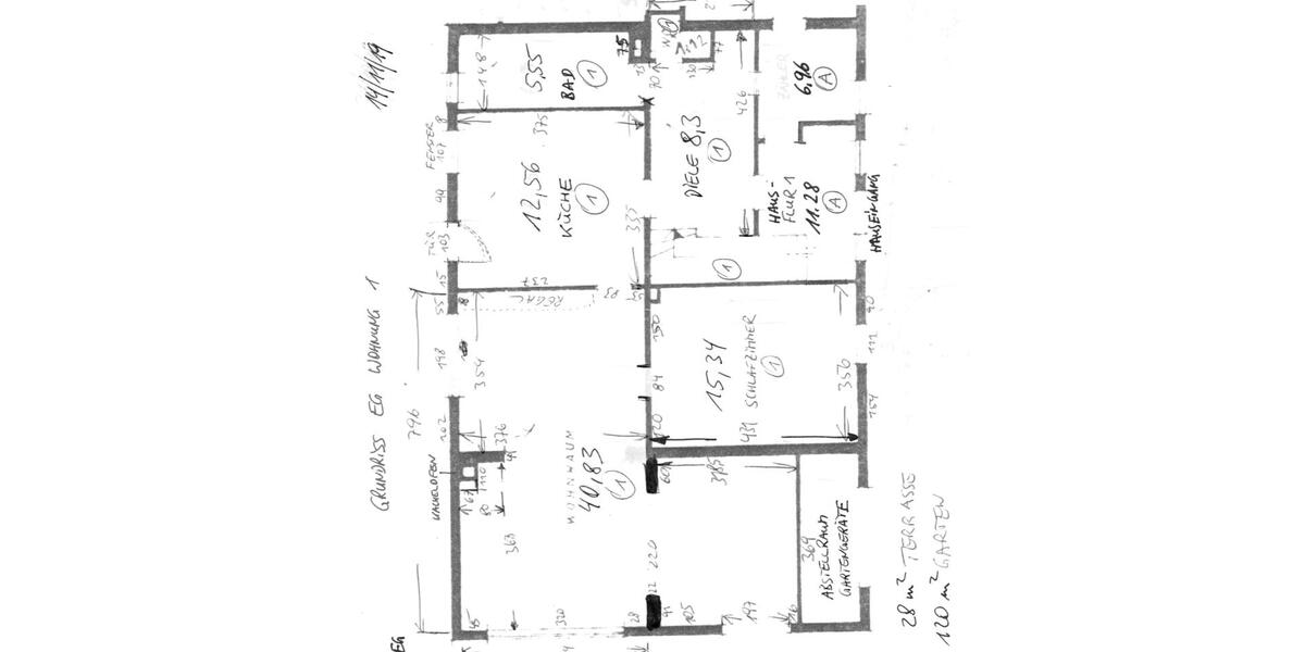 Erdgeschoßwohnung Lindlar - 2 Zimmer, 83 m&sup2;, 980&euro; | Angebot:25541274