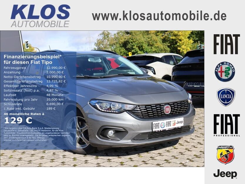 Fiat Tipo 88.929 km 12.990 € Saarbrücken - Dudweiler 66125