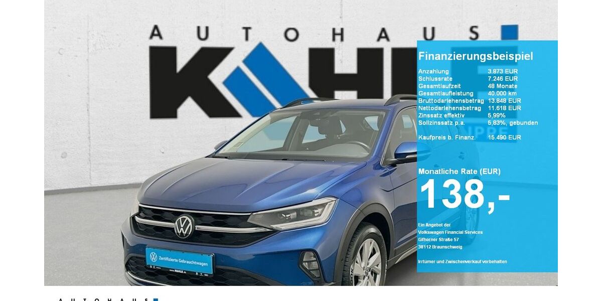 VW Taigo 85.831 km 15.490 &euro; Neustadt am Rübenberge 31535