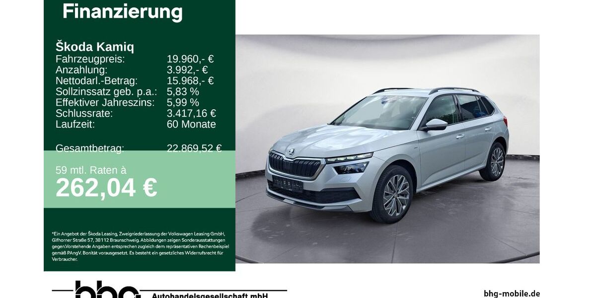 Skoda Kamiq 25.358 km 20.630 &euro; Reutlingen 72770