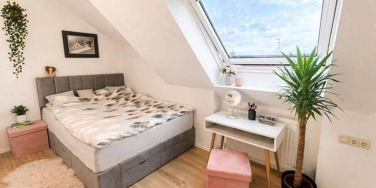 Etagenwohnung Friedrichshafen Kluftern - 2 Zimmer, 49 m&sup2;, 199.000&euro; | Angebot:26364051