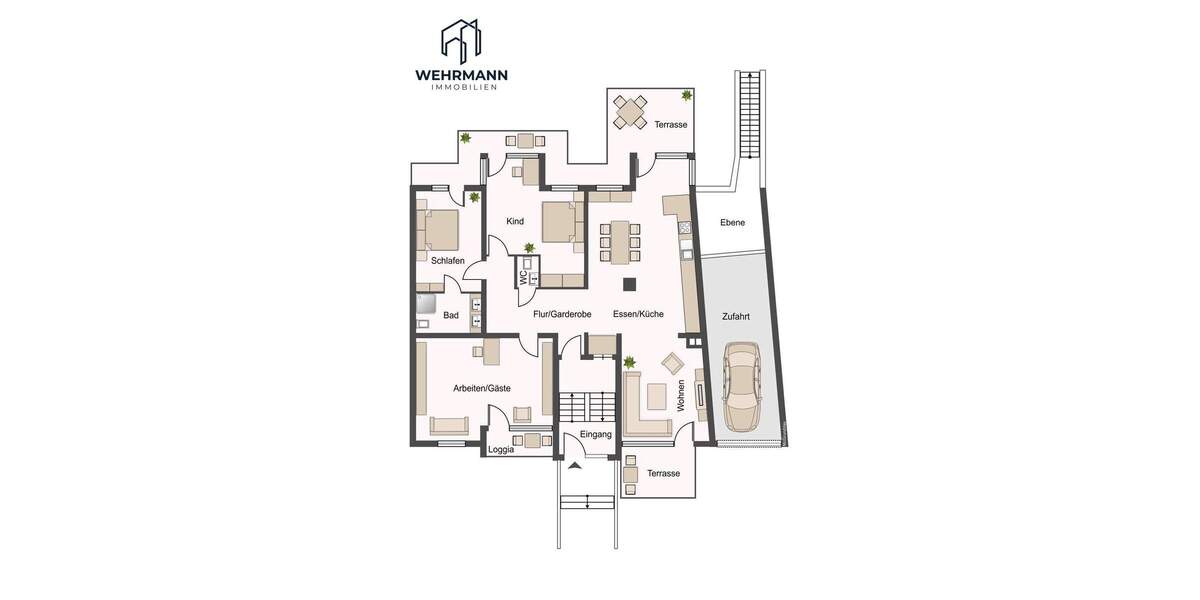 Gehobene Ausstattung und barrierearm: Großzügige 4-Zimmer-Wohnung mit Garten in Bestlage von Refrath 4 zimmer