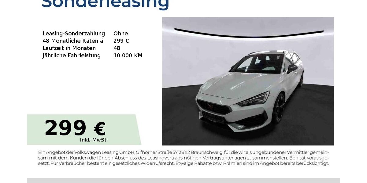 Cupra Leon 23.896 km 28.440 &euro; Bernburg 06406