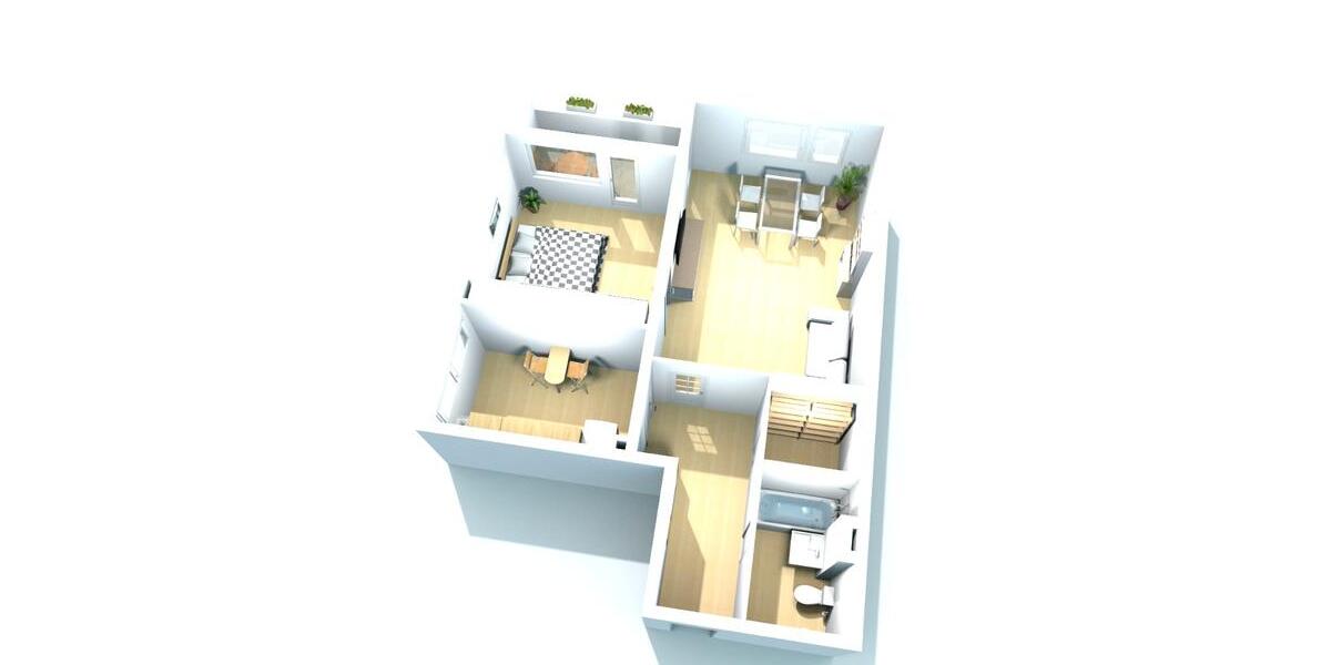 Etagenwohnung Achim - 2 Zimmer, 60 m&sup2;, 695&euro; | Angebot:26538414