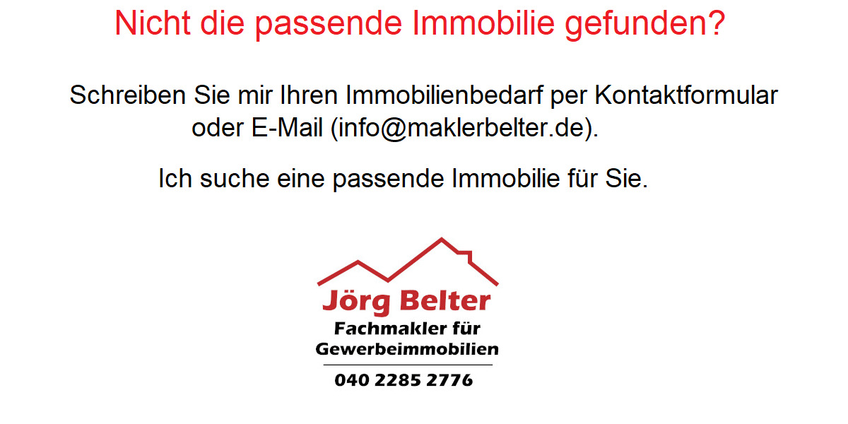 Gewerbeobjekt Norderstedt Garstedt - 845&euro; | Angebot:26499752