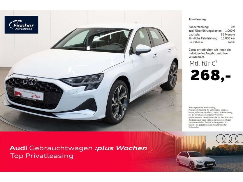 Audi A3 27.653 km 32.480 € Ursensollen 92289