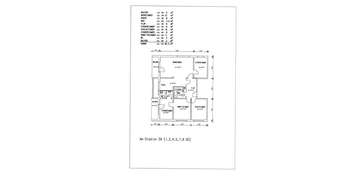Etagenwohnung Hermsdorf - 5 Zimmer, 83 m&sup2;, 490&euro; | Angebot:26841864