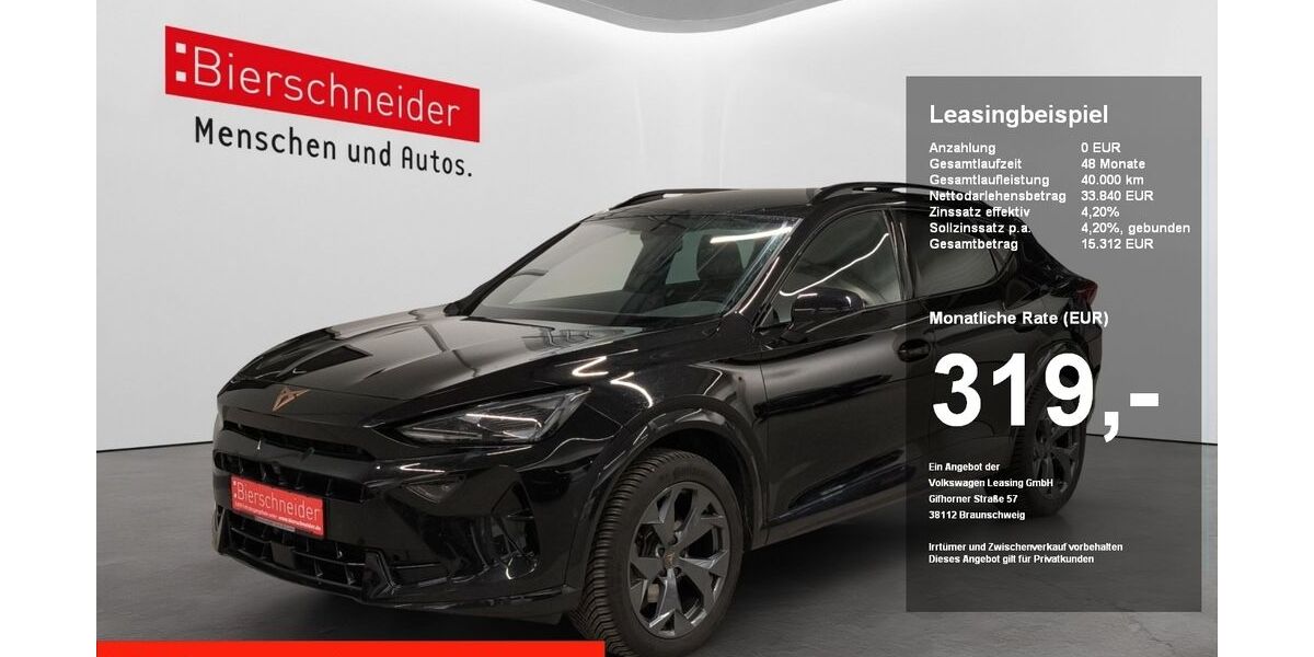 Cupra Formentor 24.830 km 31.950 &euro; Regensburg 93055