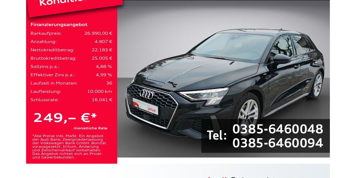 Audi A3 61.900 km 26.990 &euro; Schwerin 19061
