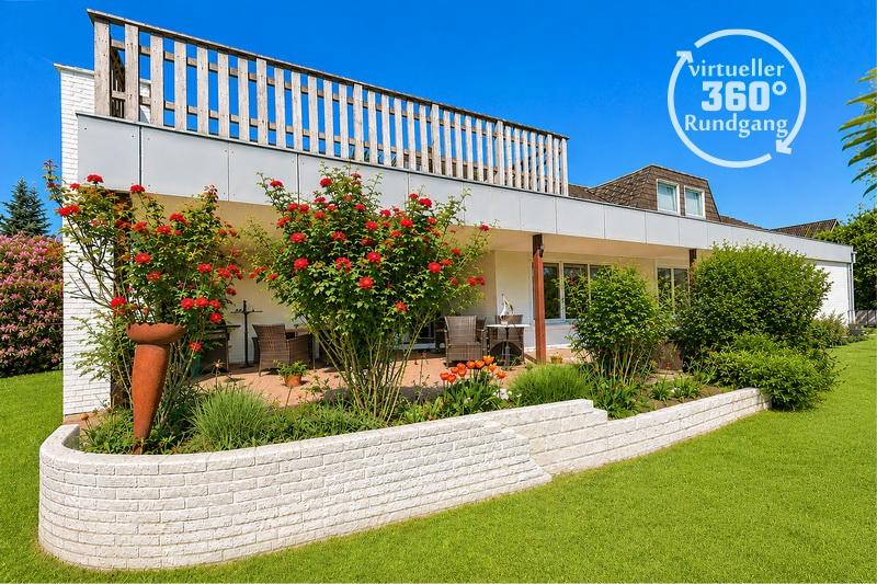 *** Hier läßt es sich leben *** Großzügiges Architektenhaus in begehrte, ruhiger TOP-Lage, mit Einliegerwohnung. - Zweifamilienhaus Henstedt-Ulzburg Ulzburg | Angebot:26382175