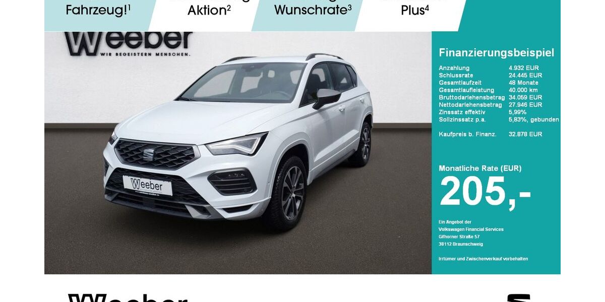 Seat Ateca 15.986 km 32.778 &euro; Calw 75365