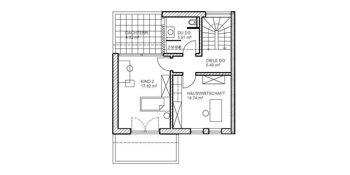 Doppelhaushälfte Ottobrunn - 5 Zimmer, 165 m&sup2;, 1.590.000&euro; | Angebot:26017737
