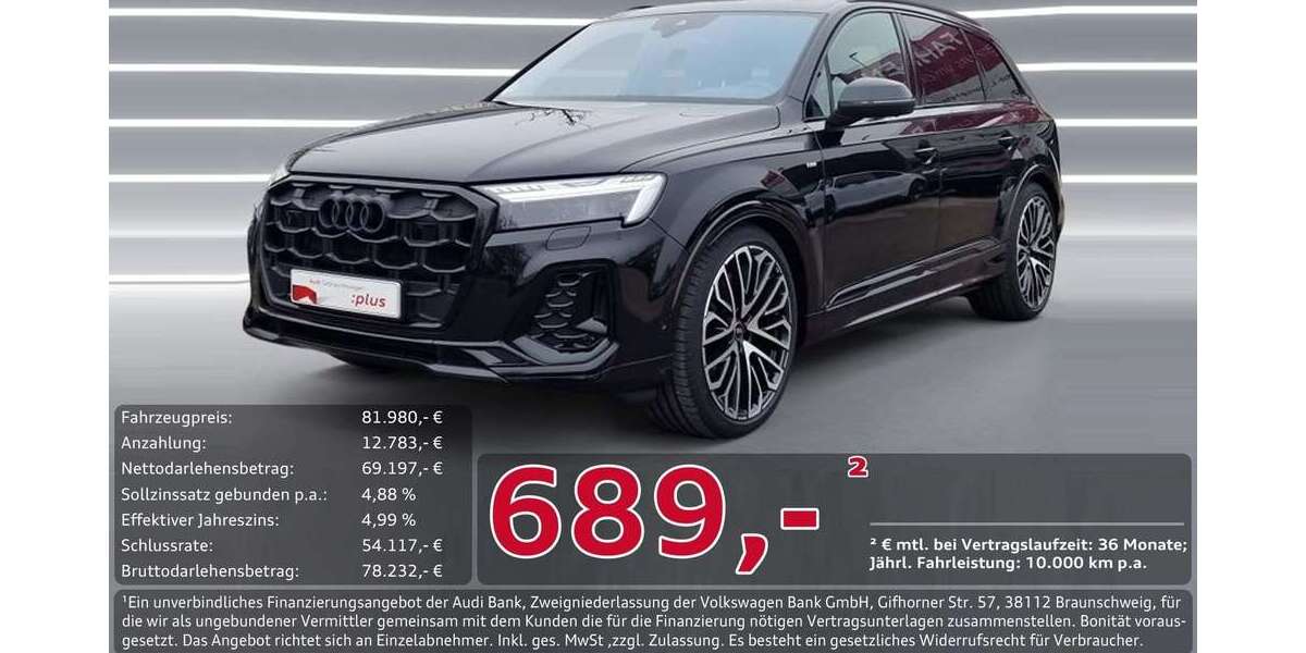 Audi Q7 28.700 km 81.980 &euro; Ingolstadt 85057