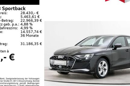 Audi A3 27.300 km 27.560 &euro; Feldkirchen/Westerham 83620