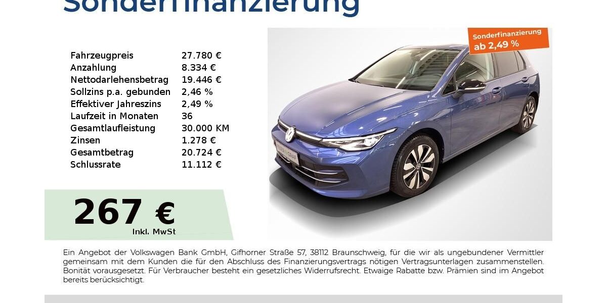 VW Golf 24.200 km 27.250 &euro; Fürth 90763