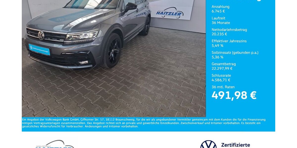 VW Tiguan 82.970 km 26.980 &euro; Gernsbach 76593