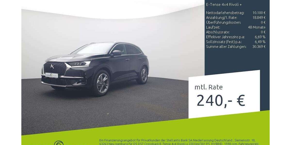 DS Automobiles DS 7 Crossback 59.929 km 28.949 &euro; Borken 46325