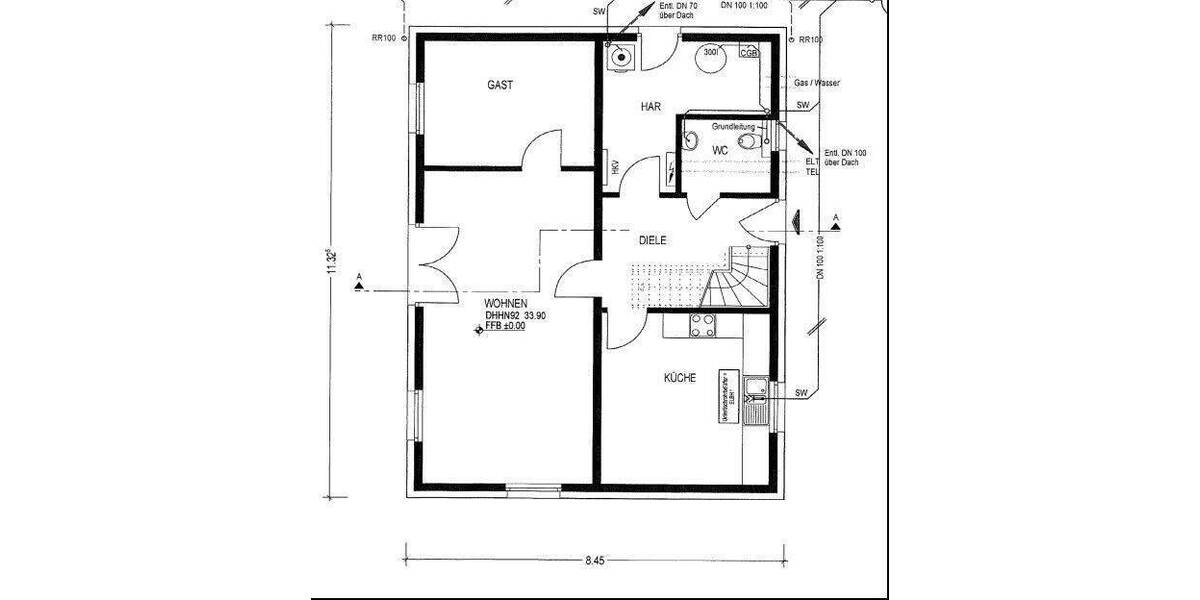 Einfamilienhaus Wustermark - nahe der B5 und A10 Wustermark - 5 Zimmer, 140 m&sup2;, 549.000&euro; | Angebot:25661185