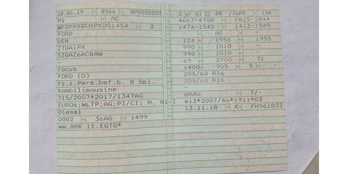 Ford Focus EcoBlue.Nav.Temp.Serv-Neu.EU6 GARANTIE.1Hd 93.000 km 12.900 &euro; Erftstadt 50374