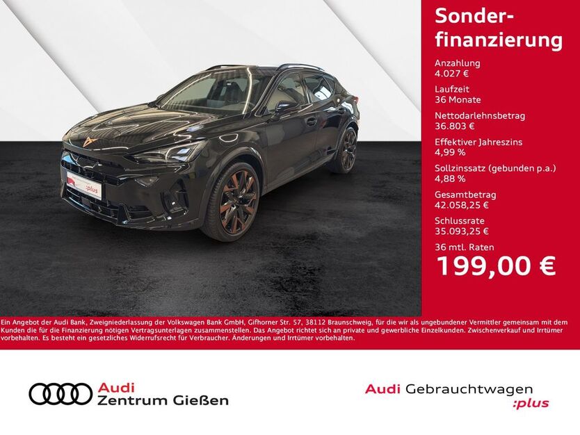 Cupra Formentor 1.050 km 40.830 € Giessen 35394