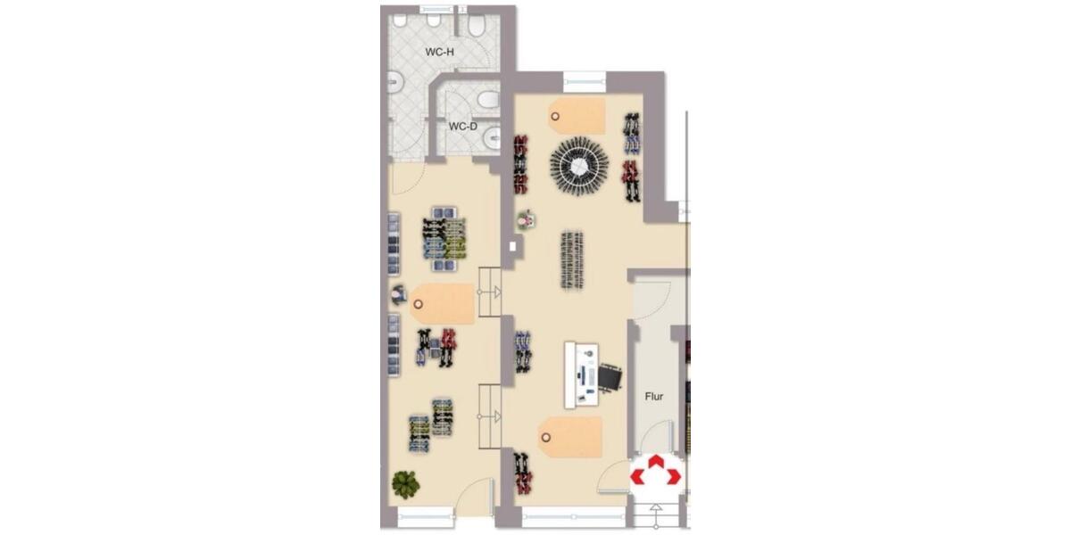 GewerbeflächeLadenlokal im Zentrum von Plettenberg zimmer