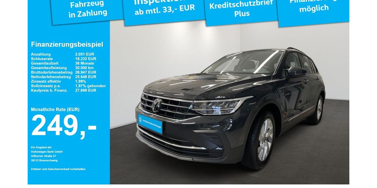 VW Tiguan 82.685 km 27.699 &euro; Oberstdorf 87561