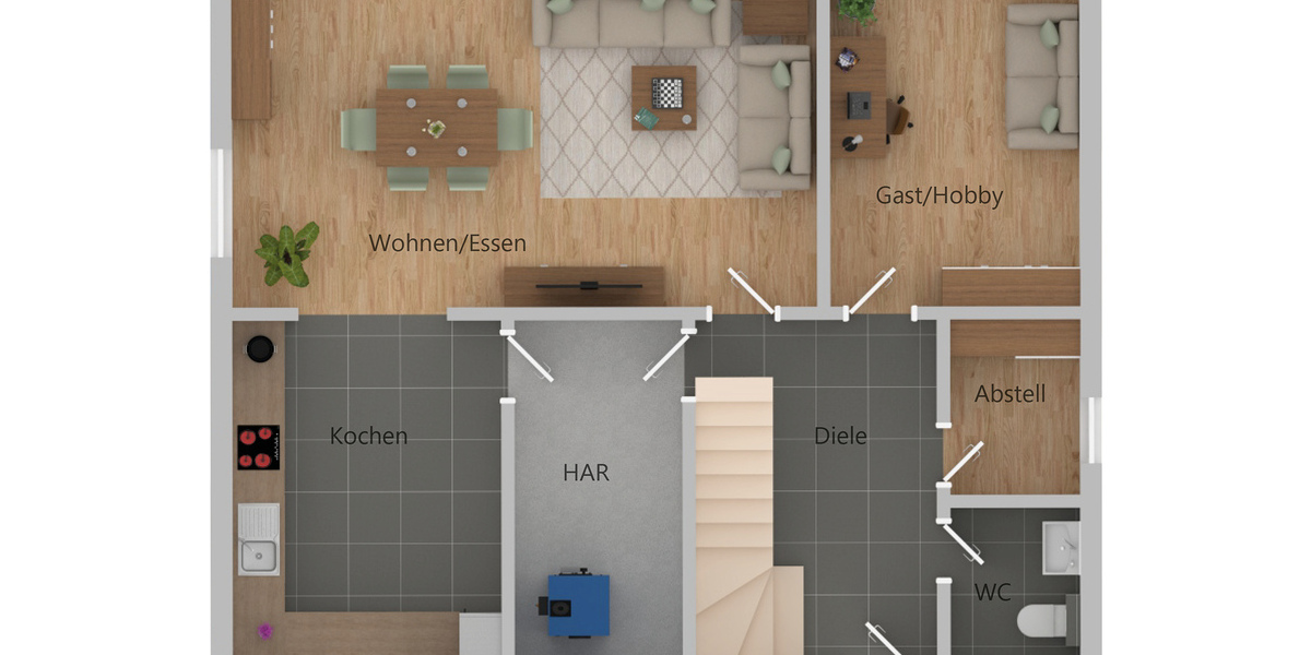 In 7 Monaten bauen wir ihr neues Zuhause... - Einfamilienhaus Weinböhla | Angebot:23783653