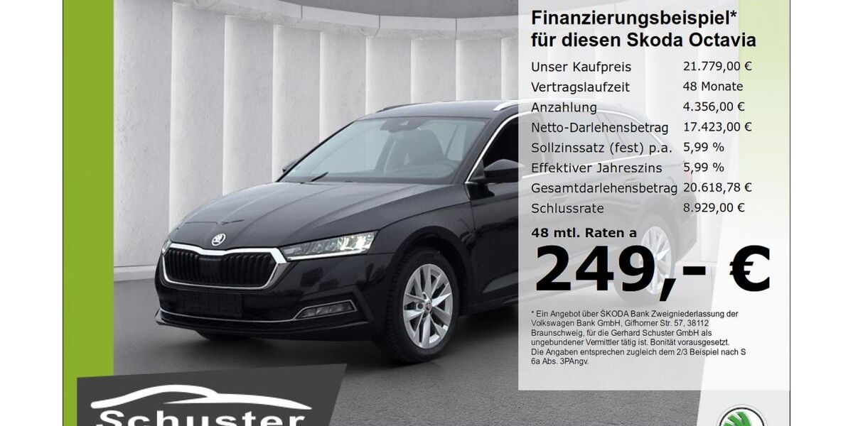Skoda Octavia 76.515 km 21.779 &euro; Ruhstorf 94099
