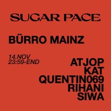 SUGAR PACE - BÜRRO MAINZ 14.11.2026 Altes Postlager