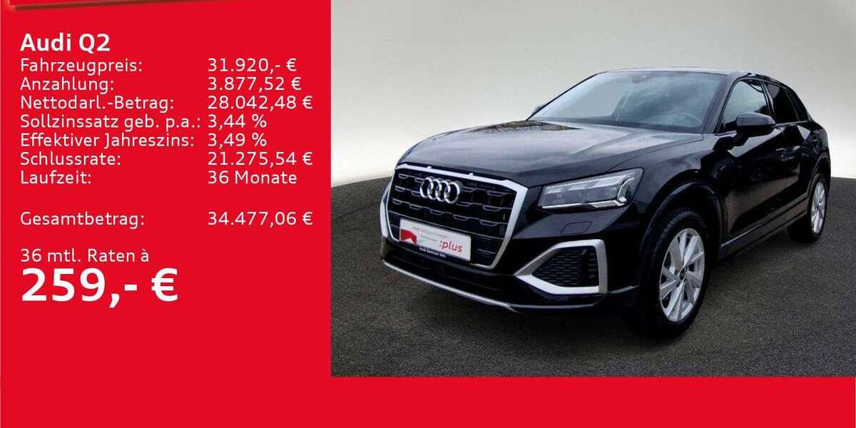 Audi Q2 5.493 km 31.920 &euro; Ulm 89073
