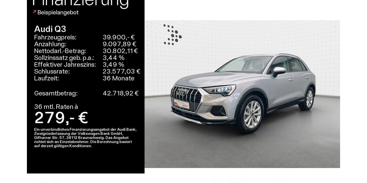 Audi Q3 9.700 km 39.190 &euro; Oberursel 61440
