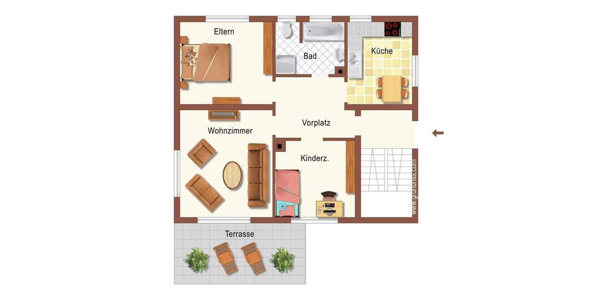 Mehrfamilienhaus, Wohnhaus Wernau - 6 Zimmer, 128 m&sup2;, 469.000&euro; | Angebot:25279933