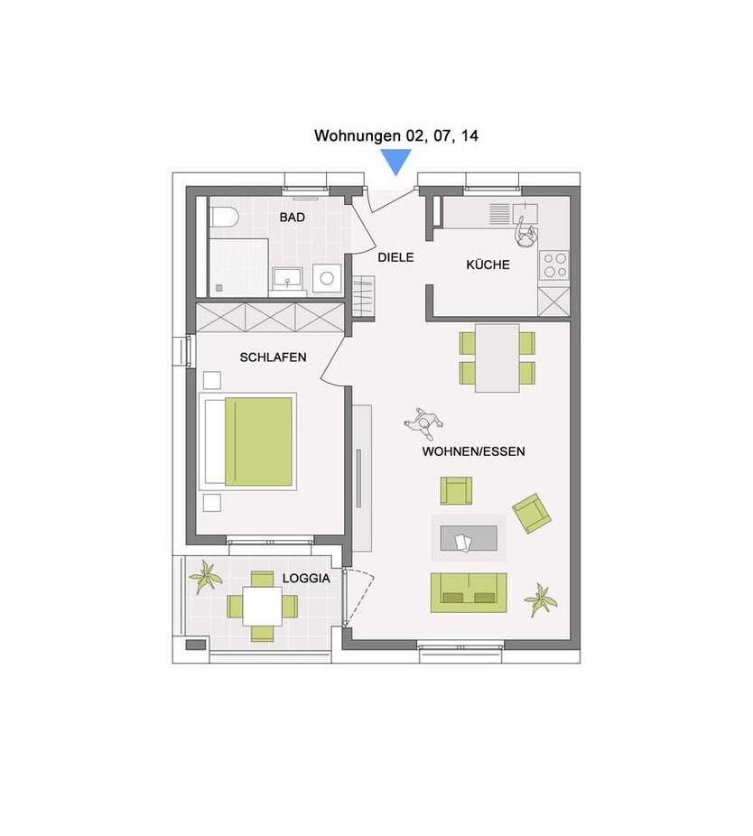 Wohnung zum Kaufen in Murrhardt-Fornsbach 329.500 € 62.3 m²