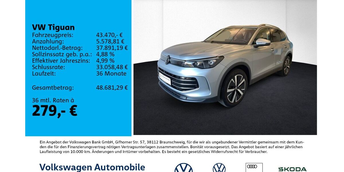 VW Tiguan 29.030 km 41.770 &euro; Leipzig 04277