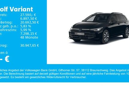 VW Golf 19.300 km 27.590 &euro; Gersthofen 86368