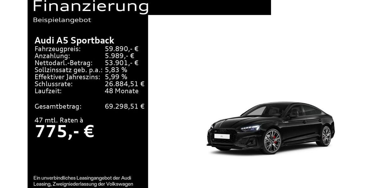 Audi A5 57.750 km 59.890 &euro; Bad Hersfeld 36251